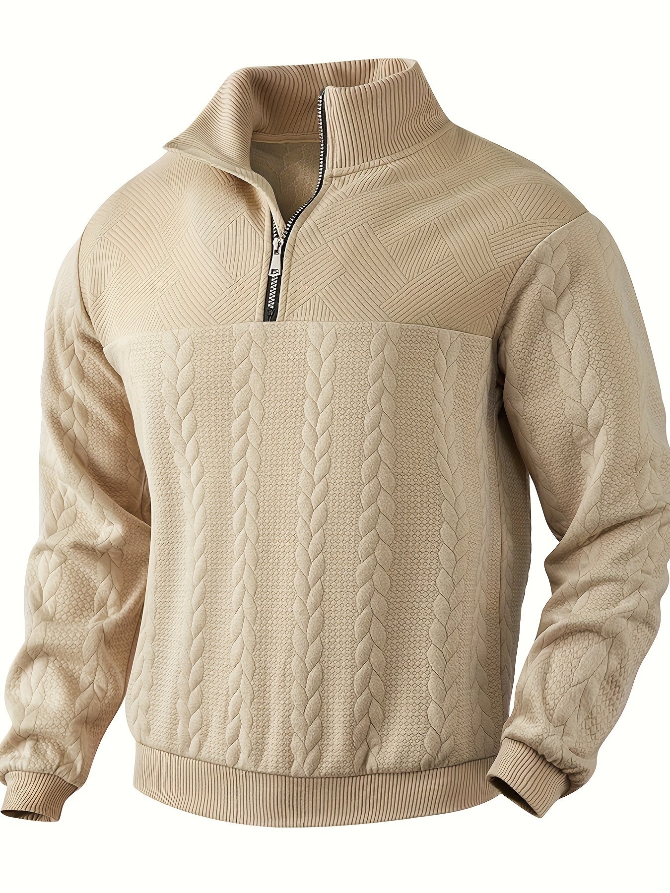 Loran – vintage herentrui met rits