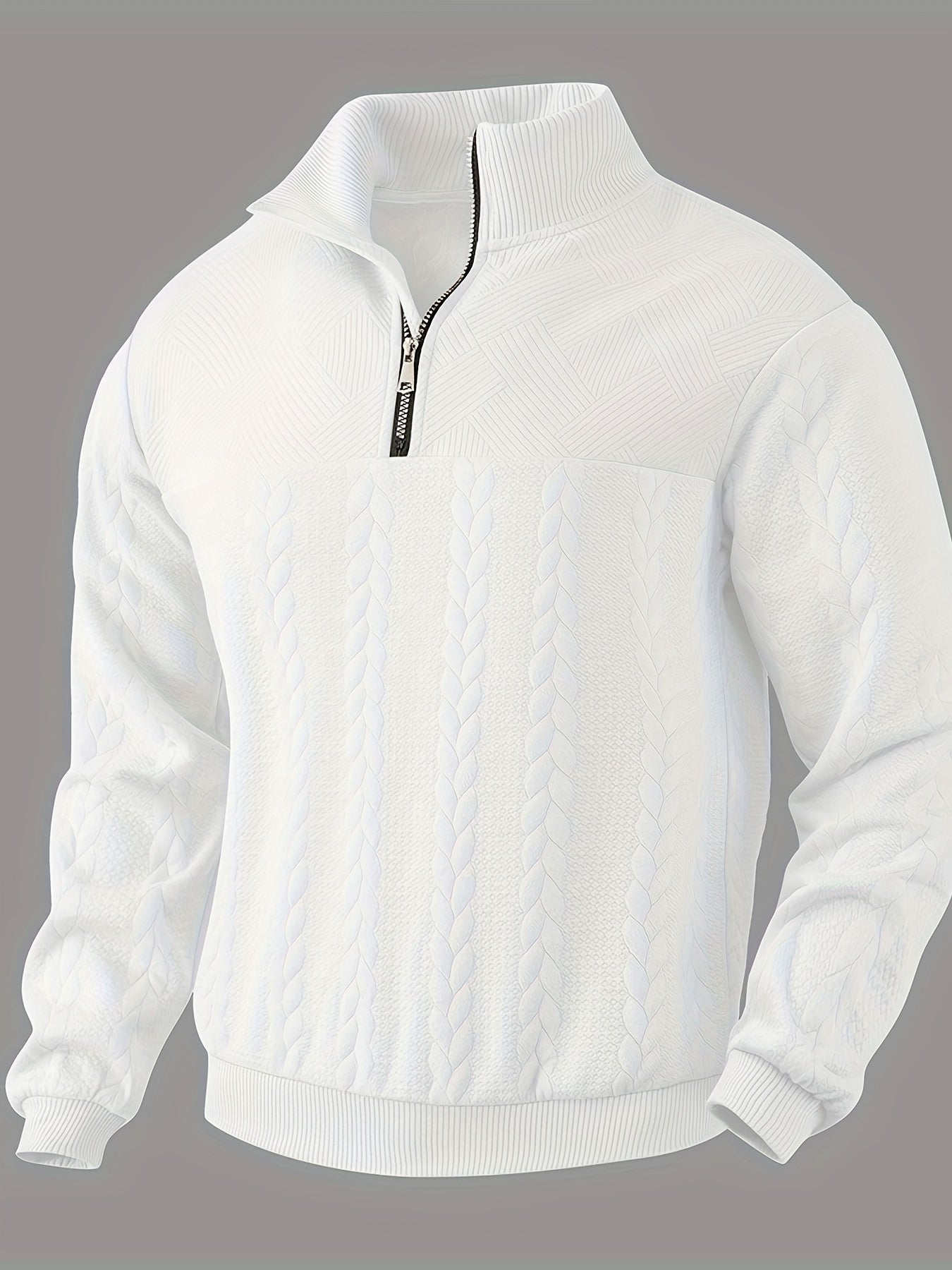 Loran – vintage herentrui met rits