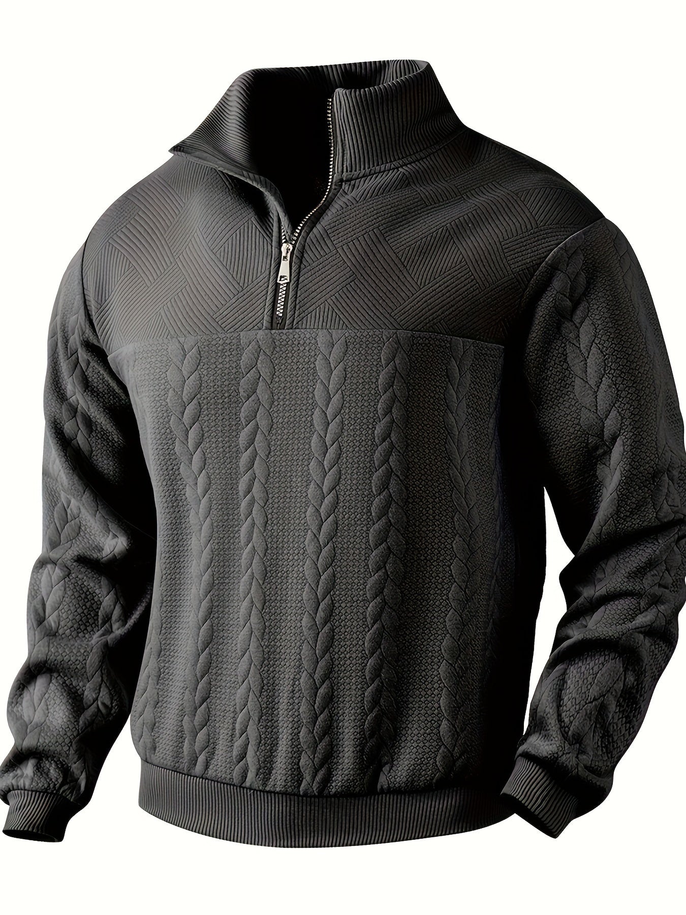 Loran – vintage herentrui met rits